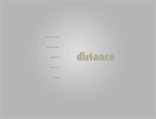 Tablet Screenshot of distance.se