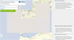 Desktop Screenshot of es.distance.to